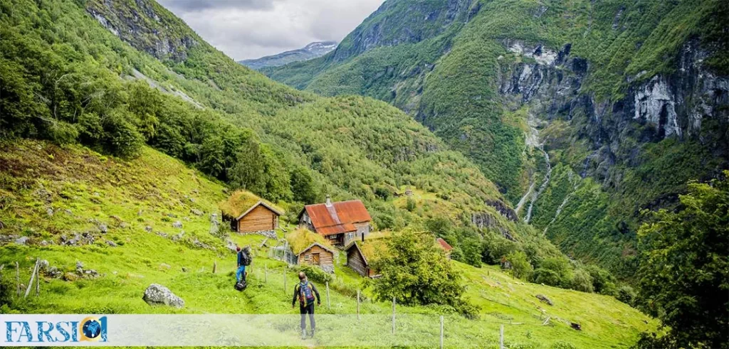 کوهپیمایی و پیاده روی در طبیعت نروژ