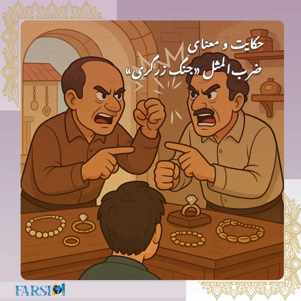 معنای جنگ زرگری